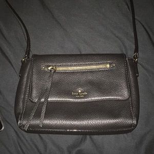 Kate Spade black small cobble hill crossbody purse